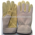 Work Glove-Labor Glove-Safety Glove-Garden Glove-Leather Glove-Grey &Beige Glove